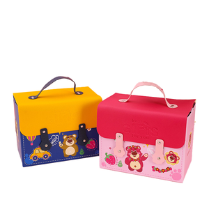 Coffret cadeau de luxe personnalisé pour la fête des enfants, bonbon, <span class=keywords><strong>chocolat</strong></span>, biscuit, <span class=keywords><strong>lait</strong></span>, collation avec gaufrage, stratification mate pour photos - Product Image 2