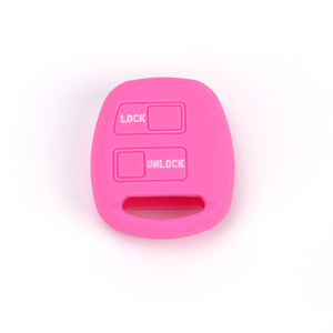 Múltiples opciones de color suave al tacto protector de silicona inteligente 3 botones cubierta de llave de coche - Product Image 3