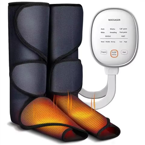 Dispositivo Elettrico per Massaggio Gambe con Vibrazione e Calore, Apparecchio a Compressione d'Aria per Circolazione - Product Image 1