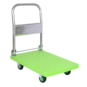 200 kg kapazität schwerlast hand-lkw-plattform faltbarer trolley-wagen