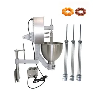 Semi Automatic Donut Fryer Machine High Quality Yeast-raised Doughnut System Frying Maker Machine