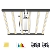 LUXINT 240W 360W 480W 720W Lampu LED Spektrum Penuh untuk Tanaman, Dapat Diredupkan, Bodi Aluminium, untuk Tenda Tanam Dalam Ruangan, Pembungaan & Sayuran