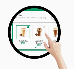 23.6 inch tùy chỉnh vòng Màn hình LCD cảm ứng quảng cáo phương tiện truyền thông hiển thị tất cả trong một máy tính - Product Image 1