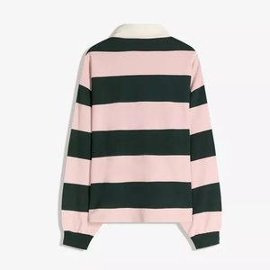 <span class=keywords><strong>Felpa</strong></span> da Rugby <span class=keywords><strong>a</strong></span> manica lunga in cotone 100% oversize, nuovo Design, <span class=keywords><strong>Polo</strong></span> da uomo in maglia peluche <span class=keywords><strong>a</strong></span> righe - Product Image 6