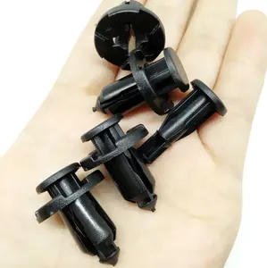 Sujetadores de remache de plástico para coche, Clip de 10mm para cubierta de parachoques de coche BMW Subaru XV, abrazadera de parachoques de guardabarros, Clips fijos