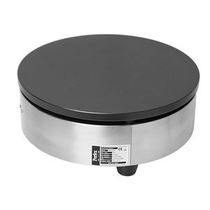 Crêpière à <span class=keywords><strong>gaz</strong></span> ronde, machine à crêpes en fonte, machine à crêpes en acier inoxydable, qualité professionnelle, robuste, vente chaude - Product Image 3