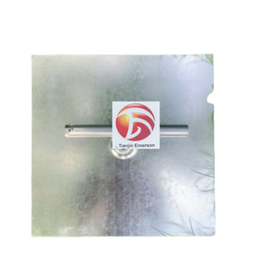 헤비 듀티 스탠드 10x10 강화 강철 평면 베이스 프로프 맞춤형 레이저 커팅 용접 아연 도금 강철 사각 기둥 베이스 플레이트 - Product Image 2