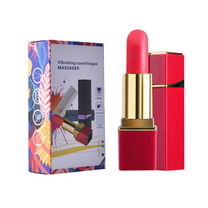 Rossetto vibratori per le donne figa leccare giocattolo clitoride stimolatore lingua femminile masturbatore bacchetta per adulti erotico massaggiatore sesso strumento - Product Image 2