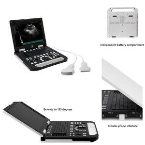 Ruisheng N50, equipo veterinario portátil, máquina de ultrasonido para mascotas en blanco y negro, ultrasonido de animales B/W para perros - Product Image 2