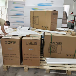 เครื่องทำน้ำร้อนแบบปั๊มความร้อน R410a 150 ลิตร ระบบหมุนเวียนน้ำแบบแยกส่วน สำหรับใช้ในบ้าน โรงแรม รถยนต์ และกลางแจ้ง - Product Image 6