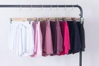 2024 été nouvelle double couche Yoga jupe sport tennis fitness course séchage rapide cordon poche Shorts