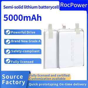 Литий-полимерный аккумулятор высокого давления 706386 <span class=keywords><strong>3</strong></span>.7В <span class=keywords><strong>3</strong></span>.8В 5000мАч (5Ач) для дронов, полутвердотельный элемент для БПЛА - Product Image 1