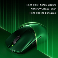 Aula X9 Max Mouse Ringan 49G PAW3395 DPI26000 8KHz Rate Return 650IPS Nirkabel 3Mode 2.4Ghz/BT/Berkabel untuk Game/Kantor