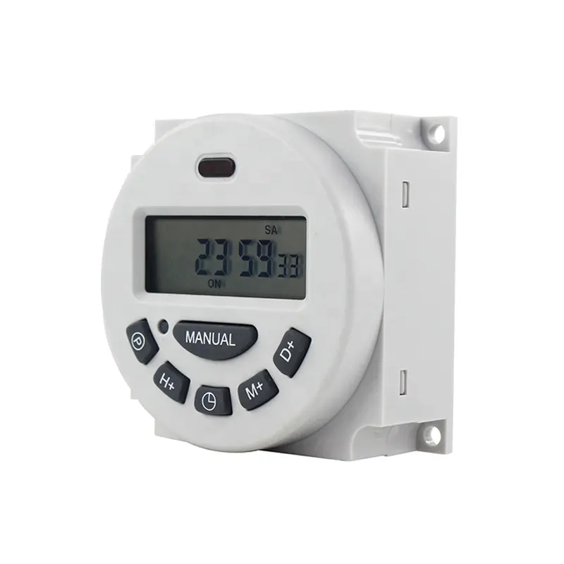 12V/110V/220V LCD Digital Automatic Programmable Weekly Time Control Switch L701 Timer with Battery