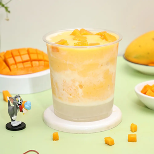 Mứt dâu sinh tố bột fructose xi-rô Bột phô mai sinh tố dâu tây với phô mai sữa che Thành phần trà bong bóng - Product Image 3