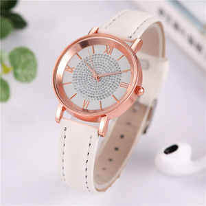 <span class=keywords><strong>Orologio</strong></span> da Donna Fashion in Stile Coreano con Strass e Cinturino, Placcato <span class=keywords><strong>Oro</strong></span> <span class=keywords><strong>Rosa</strong></span>, Movimento al Quarzo, Disponibile in Drop Shipping - Product Image 5