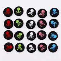 Capuchon de Joystick en Silicone Design crâne pour manette PS4 Xbox one PS3 Xbox 360