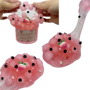 Pâte à modeler transparente grande capacité pour enfants, à base de gelée de fruits et de pulpe de noix de coco, vente en gros - Product Image 5