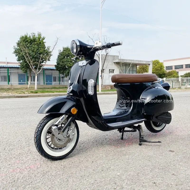 Scooter électrique de style classique italien 72V/20AH/30AH Lithium 3000w moto électrique avec EEC