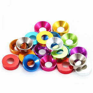 Arandelas Cónicas de Aluminio 6061/6063 con Acabado Liso Resistentes a la Abrasión, Tamaños M2, M2.5, M3, M4, M5, M6, <span class=keywords><strong>M8</strong></span> - Product Image 4