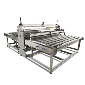 WONDEC Hot <strong>Sale</strong> Protective Film Laminating <strong>Machine</strong> Insulating <strong>Glass</strong> Automatic Feeding Motor PLC Core Easy Operation 1.5KW 360V - Product Image 2