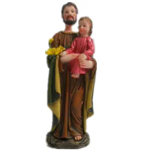 تمثال القديسين المصنوع يدويًا ديكور منزلي ديني