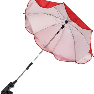 Best Seller 360 Degree <b>Umbrella</b> Sunshade Sun Protection Adjustable <b>Umbrella</b> for Baby Stroller Clamp Sun <b>Umbrella</b> for Stroller - Product Image 3