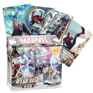 Cartes de collection originales KAYOU Marvells, film, anime, Iron <span class=keywords><strong>Man</strong></span>, Captain America, <span class=keywords><strong>Spider</strong></span>-<span class=keywords><strong>Man</strong></span>, cartes de jeu de héros rares, cadeaux pour enfants, jouets - Product Image 2