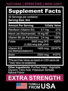 Suplemento nutricional de gotas líquidas de vitamina B6 de Venta caliente NO para mujeres embarazadas - Product Image 5