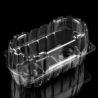 Boîtes d'emballage en plastique transparent de haute qualité en forme de pomme fraîche pour fruits