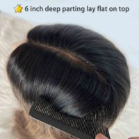 Wig rambut manusia Lace top Wig Yahudi 8A Kosher Buy Wig grosir