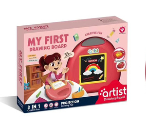 Çocuklar için ITTL çocuk projeksiyon eğitim masası çanta projektör çizim kurulu projektör - Product Image 5