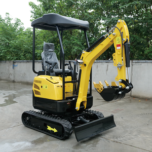 Livraison gratuite Mini pelle 1.5T avec chenilles en caoutchouc pour moteur Kubota en option adaptées à diverses occasions et à une cabine configurable - Product Image 4