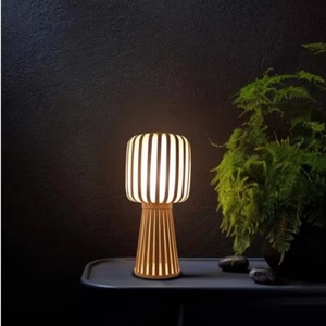 <span class=keywords><strong>Lampadaire</strong></span> en <span class=keywords><strong>rotin</strong></span> bambou tissé à la main lampes de chevet Vintage fait à la main en osier lumière en <span class=keywords><strong>bois</strong></span> pour salon prise US/EU/UK - Product Image 1