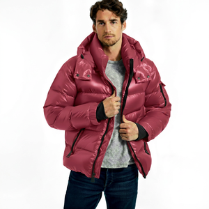 Customized New Latest Style Puffer Men's <b>Jacket</b> For Men Breathable And Quick Dry <b>Jacket</b> Best For Winter Puffer <b>Jacket</b> For Men - Product Image 1