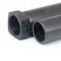 맞춤형 대형 직경 2mm 두께 고압 탄소 섬유 튜브 weihai
