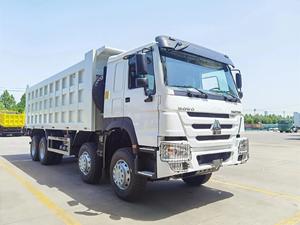 Sinotruk HOWO 440HP 8X4 5.6M ยูโร2ดีเซลใหม่รถดัมพ์หนัก <span class=keywords><strong>RHD</strong></span> พร้อมเครื่องยนต์ Weichai และกล้องหลัง - Product Image 2