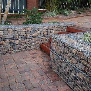 2*1*1m/1*1*1m Kolay Kurulum Kaynaklı Gabion Kutusu İstinat Duvarı Metal Gabion Kafesi/Gabion Sepet Kutusu - Product Image 1