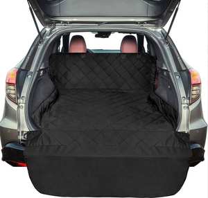 Hamac de <span class=keywords><strong>coffre</strong></span> pour chien imperméable et <span class=keywords><strong>matelassé</strong></span> noir pour animaux de compagnie Fenêtre visuelle <span class=keywords><strong>Lit</strong></span> de voiture pour animaux de compagnie Housse de siège pour chien pour voiture - Product Image 1