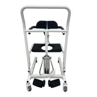 Lève-personne de lit à fauteuil roulant, machine de transfert hydraulique pour patients et personnes âgées