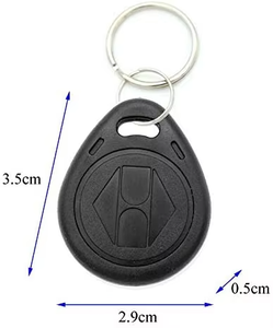 Nuovo Design TK4100 125khz 13.56mhz Portachiavi RFID per Controllo Accessi e Rilevazione Presenze, Portachiavi RFID in PVC per Edifici e Uffici, Tag RFID Contactless - Product Image 2