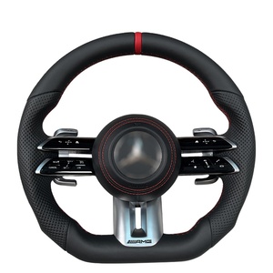 Volant en cuir et fibre de carbone pour toute la gamme Mercedes-Benz, livraison transfrontalière disponible, Mercedes-Benz - Product Image 1