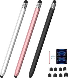 Stylets pour écrans tactiles, <span class=keywords><strong>stylet</strong></span> magnétique 2 en 1 et <span class=keywords><strong>stylet</strong></span> capacitif sensible pour <span class=keywords><strong>iPad</strong></span> - Product Image 1