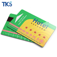 Carte-clé VCard Visionline |   Carte de contrôle d'accès VIP pour hôtel 4k Classic 1K S50 Ultralight (0,46 mm) avec bande magnétique
