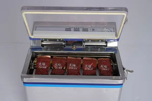 เครื่องซีลสูญญากาศแบบกึ่งอัตโนมัติสำหรับบรรจุภัณฑ์เบคอน พิซซ่า ปลา ไก่ ข้าวโพด กาแฟ เนื้อสัตว์ ผลไม้ ผัก ขนาดเล็กสำหรับใช้ในครัวเรือน - Product Image 2