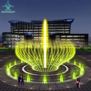 Multimedia Auto jugar en <span class=keywords><strong>la</strong></span> computadora del sistema de Control de <span class=keywords><strong>parque</strong></span> de agua de forma de flor pequeña portátil FUENTE DE - Product Image 4