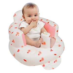 Nouvelle arrivée : chaise d'apprentissage portable pour bébé de 4 à 12 mois, siège gonflable en PVC pour l'apprentissage de la position assise - Product Image 1