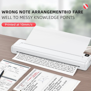Imprimante thermique portable A4 sans fil sans encre pour la maison, le bureau et les voyages - Product Image 2