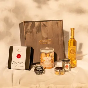 Ventuno Toscana Experience Box - Confezione Regalo Dolciaria per Feste di Natale e Riunioni Familiari Personalizzabile - Product Image 1