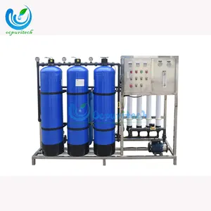 Sistema di filtro dell'acqua industriale per ultrafiltrazione Ocpuritech 1000lph UF per il riciclaggio dell'acqua piovana/piscicoltura
